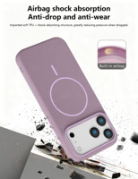 Coques de Téléphone Portable Protectrices Haut de Gamme Tendance pour iPhone 17 Pro Max 16 15 14 13 7 Plus 8 en Cuir et TPU