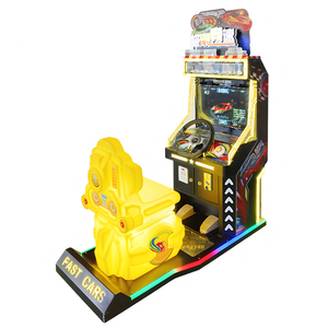 Nouvelle Machine de Jeu d'Arcade Populaire : Voiture de Course et Simulateur de Tir, Couleurs Personnalisables, Prise en Charge Anglaise, 4 Joueurs, Acrylique/Métal - Product Image 6