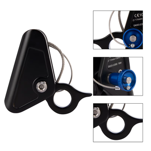 Dispositivo anticaduta certificato ANSI - Corda di <span class=keywords><strong>sicurezza</strong></span> in alluminio aeronautico per arrampicata su roccia, lavori in quota e operazioni di soccorso - Product Image 6