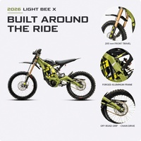 2026 Surron LBX 10kW 80km/h Sur-Ron Light Bee X 72V 35Ah Moto électrique tout-terrain pour adultes