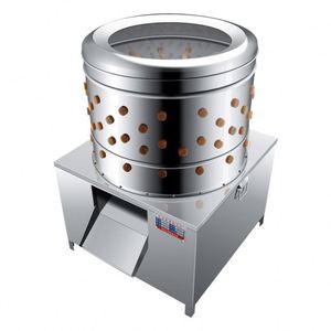 Machine d'épluchage des plumes pour volailles (poulets, canards, oies), entièrement automatique, usage commercial et domestique, en acier inoxydable - Product Image 3