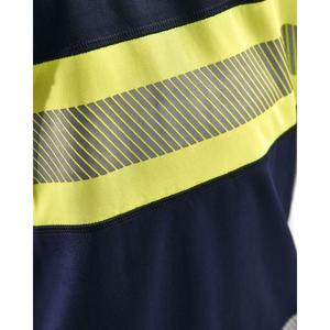 BLAKLADER - 333710518933XXL T-shirt UV haute visibilité Bleu marine/jaune-EAN 7330509466568 HI-VIS WORKWEAR - Product Image 4