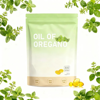 Gélules d'huile d'origan 180/300 unités avec huile de nigelle, complément bien-être quotidien, sans OGM, sans gluten