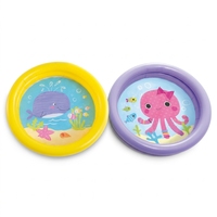 Piscine gonflable portable écologique INTEX 59409 en PVC pour bébés et enfants, piscine à balles d'intérieur à thème océanique