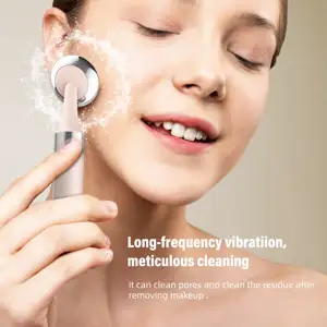 2023 productos calientes EMS Dispositivo de levantamiento de cuello con vibración Instrumento de belleza de la piel Máquina facial Masajeador facial