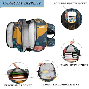 Large Capacity School Bags Mochilas Waterproof <b>Students</b> Shoulder Bags Fashion School <b>Backpack</b> With Light - Product Image 4