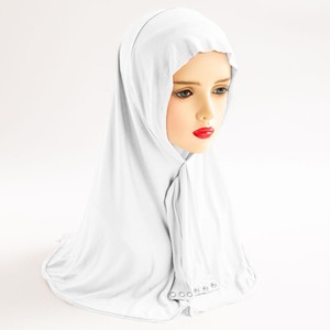 Modal Cotton Three-Button Tie Middle Eastern Ladies <b>Hijab</b> Muslim Hat Inner <b>Cap</b> Malay Scarf Ethnic Bandana - Product Image 5