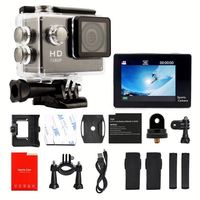 Caméscope sportif sous-marin mini DV Full HD 1080P, caméra d'action étanche, mini caméra A18
