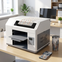 Imprimante à plat UV DTF Reeleyin A3, 2 têtes, 6 couleurs, machine d'impression automatique sans bordure pour la maison et les petites entreprises