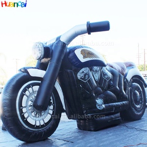 Bơm hơi khổng lồ mô hình xe máy Inflatable trang trí tùy chỉnh Inflatable phương tiện giao thông vận tải cho lớn ngoài trời chương trình khuyến mãi - Product Image 1