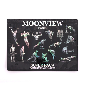 Bolsa con Cierre Hermético de 3 Lados y Acabado Mate, Directo de Fábrica, para Empacar Ropa Interior, Camisetas y Prendas de Vestir, MOQ Bajo, OEM, ODM - Product Image 1