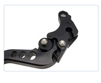 Nouveaux leviers d'embrayage universels en alliage d'aluminium de haute qualité à six vitesses pour moto, poignées de frein gauche et droite