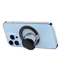 Support de téléphone professionnel robuste à double anneau 360° °   Support rotatif anti-chute pour smartphones