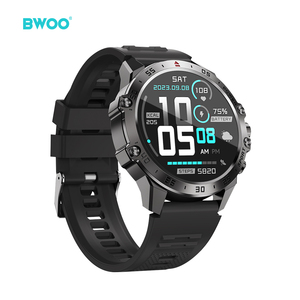 นาฬิกาสมาร์ทวอทช์ BWOO รองรับการโทรแบบไร้สาย ดีไซน์คลาสสิกทันสมัยสำหรับผู้ชาย หน้า<span class=keywords><strong>จ</strong></span>อสัมผัสเต็มรูปแบบขนาด 1.43 นิ้ว ใช้งานเป็นสมาร์ทโฟนได้ - Product Image 3
