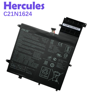 แบตเตอรี่แท้สำหรับแล็ปท็อป C21N1624 0B200-02420000 สำหรับโน้ตบุ๊ก Asus <span class=keywords><strong>ZenBook</strong></span> <span class=keywords><strong>Flip</strong></span> <span class=keywords><strong>S</strong></span> UX370UA แบตเตอรี่ลิเธียมโพลิเมอร์แบบชาร์จได้ - Product Image 1