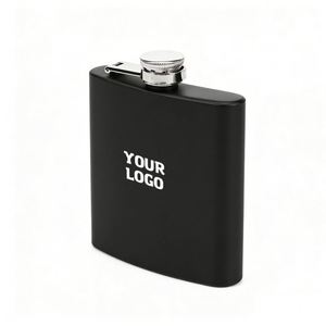 YS69 Wholesale Custom Hip <b>Flask</b> Different Capacity Male Alcohol Whisky Wine Pot Bottle Stainless Steel Hip <b>Flasks</b> Laser Logo - Product Image 1