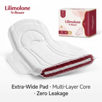 Serviettes hygiéniques jetables à marque privée, extra larges, maxi, avec ailettes, noyau absorbant multicouche, respirantes, protection anti-fuites pour flux abondant