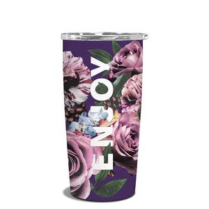 Tazza da caffè da viaggio tazza da tè in acciaio inossidabile Thermo trasparente rosso/blu - Product Image 2