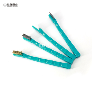 Brosse de nettoyage de pistolet 10 pièces/ensemble Ar15 M16 M4 Kit de nettoyage de brosses de pistolet Kit de brosse de pistolet de pulvérisation <span class=keywords><strong>Airs</strong></span> - Product Image 3