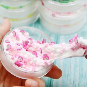 2025 Popular Kids Plastic <b>Clay</b> <b>Modeling</b> Educational Toy Non-Toxic Soft Fluffy Snow Decorative Colorful Slime Playdough - Product Image 4