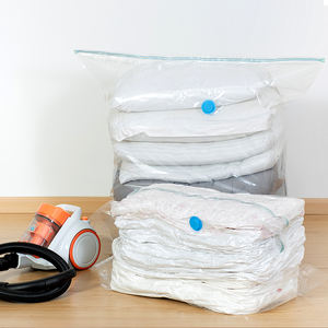 Sac de rangement à compression <span class=keywords><strong>sous</strong></span> <span class=keywords><strong>vide</strong></span> Jumbo Sac de rangement scellé pour vêtements en matériau PA pour économiser de l'espace Idée cadeau de Noël - Product Image 3