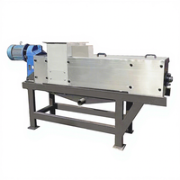 Nieuwe motorpersmachine met hoge stijfheid voor het extraheren van wortelsap, citruspers, fruit- en groenteverwerking, variabele schroefdiameter