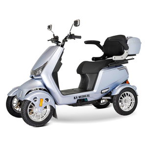 Vehículo Eléctrico KSM-920 con Doble Asiento, Scooter de Movilidad de 4 Ruedas de Alta Resistencia, Operado con Batería, Seguro para Personas Mayores y con Discapacidad - Product Image 3