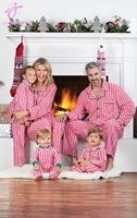 Pyjamas Rayés Personnalisables Grossiste pour Famille Femme Homme Enfant Noël