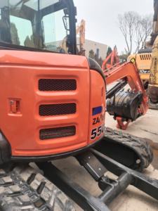 Miniexcavadora Usada Hitachi ZX55USR al 90% de Estado Nuevo con Pocas Horas de Trabajo en Venta, Excavadora de Segunda Mano de Japón de 5 Toneladas 5.5 Toneladas a Precio Económico - Product Image 4