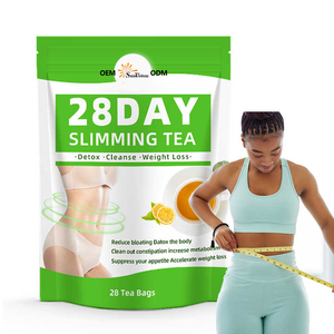 Thé Détox Minceur <span class=keywords><strong>Ventre</strong></span> <span class=keywords><strong>Plat</strong></span> 28 Jours, Tisane Chinoise Verte pour la Perte de Poids et la Combustion des Graisses - Product Image 2