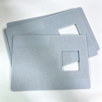 Großhandel Silikon-Folien-Installationsmatte Antistatische Professionelle Arbeitsunterlage für Displayschutzfolien-Anwendung OEM 20 x 32cm