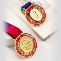 Médaille de trophée personnalisée en verre cristal créatif, or, pour la course, commémorative, badge de basketball, imprimé en couleur