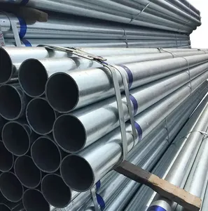 Chinese Manufacturer Q195 Q345 St37 St42 25mm 2inch 3inch Galvanized Steel Round Pipe for Industry