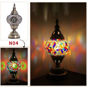 Lampe de table LED en mosaïque turque moderne DIY Kit de cadeaux créatifs faits à la main pour la décoration intérieure Nouvelle arrivée pour parent-enfant - Product Image 3