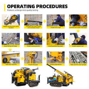 Khoan thăm dò Giàn Khoan lấy mẫu Giàn Khoan wireline lõi thùng Rock coring thiết bị địa chất coring Giàn Khoan - Product Image 3