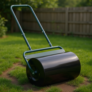 ลูกกลิ้งสนามหญ้าขนาด 20 นิ้ว เหล็กชุบสังกะสี สำหรับปรับพื้นสนามหญ้า ใช้เข็นหรือลาก - Product Image 2