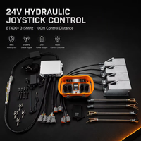 Kit de télécommande radio industrielle LCC, contrôleur hydraulique sans fil à 4 joysticks pour grue à flèche