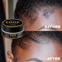 Gel Fijador de Cabello de Fijación Extrema, Resistente al Sudor, Sin Residuos, Rojo, Fijación Fuerte
