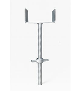 Tornillo de Andamio Tipo U de Acero Q235, Resistente a la Corrosión, Electro Galvanizado, para Construcción de Pisos, Paredes y Estructuras Metálicas - Product Image 1