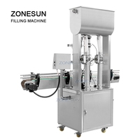 ZONESUN ZS-YT2T-2P Automatique Double Tête Visqueux Liquide Granule Poivre Sauce Sauce Épaisse Pâte Bouteille Machine De Remplissage De Pâte