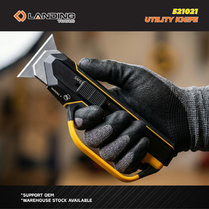 Cuchillo Multiusos 3 en 1 de Aluminio Resistente 521021, Cuchillas de Acero al Carbono SK5, Raspador de Cambio Rápido, Abrelatas para Cortar Cajas y Trabajos de Bricolaje - Product Image 5