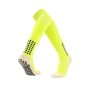 Calcetines de Fútbol para Hombre, Corte Alto, Juveniles, Gruesos, Acolchados, Antideslizantes, con Agarre de Silicona, Transpirables - Product Image 6