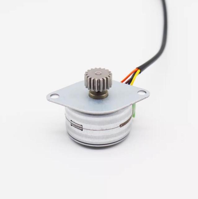 Factory Direct 7.5 Deg 14.7mN.m (2.082oz.in) 0.5A 4-Wire 25mm*15mm Rotary Stepper Motor High Performance Permanent Stepper Motor