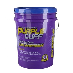 20 liter Round Plastic Pail, 5 Gallon Car Detailing Bucket for Car Washing