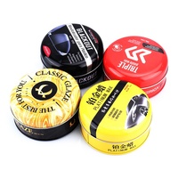 Boîte en métal ronde personnalisée pour impression, 300g 340g, pour cire et polissage automobile et emballage de detailing auto
