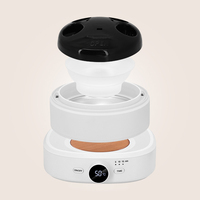 Bol de trempage de manucure à température réglable, machine de dissolvant de vernis à ongles électrique pour salon maison