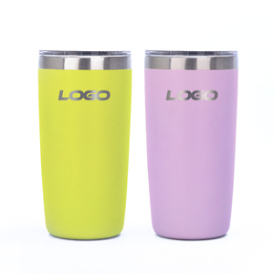 Gobelet isotherme personnalisé en acier inoxydable à double paroi de 10 oz, réutilisable, pour café, vin, eau, avec couvercle magnétique C - Product Image 3