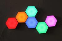 RGBIC Sync Music Dream Color Wholesale Creative Panel LED Leaf Hexagone led Lights