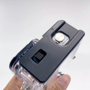 YEAH 50m <span class=keywords><strong>Go</strong></span> <span class=keywords><strong>Pro</strong></span> 13/12/11/10/9 boîtier de plongée tactile étanche pour Gopro Hero13 Hero12 Hero11 <span class=keywords><strong>Hero10</strong></span> Hero9 caméra noire - Product Image 5