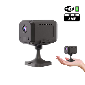 Eseecloud Cámara WiFi Inalámbrica Mini de 3MP con Batería, Conectividad WiFi Interior, Visión Nocturna, Audio Bidireccional, Visualización Remota por APP - Product Image 1